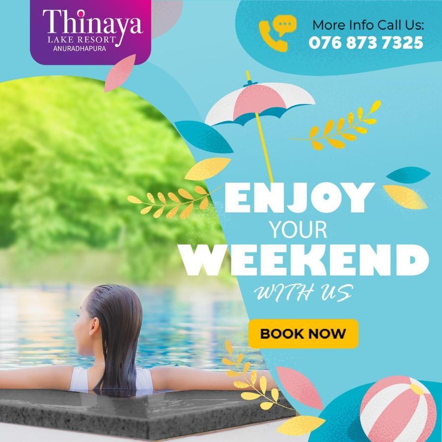 Thinaya Lake Resort Anuradhapura Eksteriør bilde